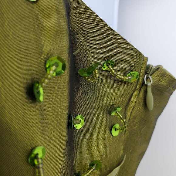 NWT Cherlone Forest Fairycore Ethereal Renaissance Nature Fantasy Prom Dress 8 1 - Picture 12 of 16